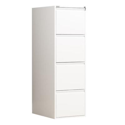 China Wholesale 4 Drawer Card File Cabinet Metal Storage Lockable White File Cabinet Adjustable (Size) for sale