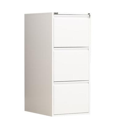 China Wholesale 3 Drawer Card File Cabinet Metal Storage Lockable White File Cabinet Adjustable (Size) for sale