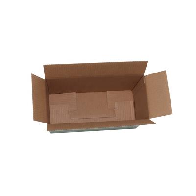 China Recyclable Custom Logo Food Grade Corrugated Paper Private Packaging Boxes Custom Board Box for sale