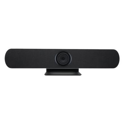 China Voice Tracking 5X Zoom All In One 4K EPTZ Ultra HD Soundbar Auto Framing Webcam Built In HF Speaker Voice Tracking Video Conference Camera for sale