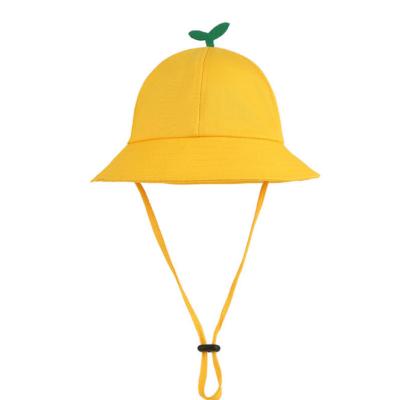 China New waterproof children's hat kindergarten primary school student hat yellow fisherman hat for sale