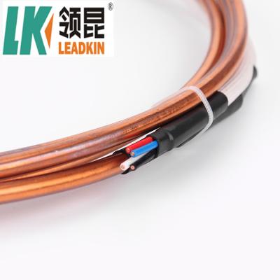 China Cu-CuNi 1.16mm Mineraal Geïsoleerde Koperkabel de Enige Kern van 1,5 Mm en MgO van de Aardekabel Te koop