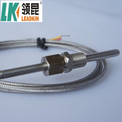 Chine le fil des véhicules à moteur de capteur de température de l'échappement SS304 de 12.7mm dactylographie le capteur de JPT à vendre