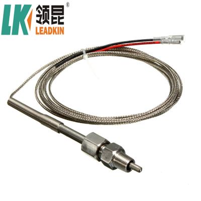 China Tipo envoltura SS316 del sensor de temperatura del gas de escape de la punta de prueba del Egt 2 8m m del MgO K en venta