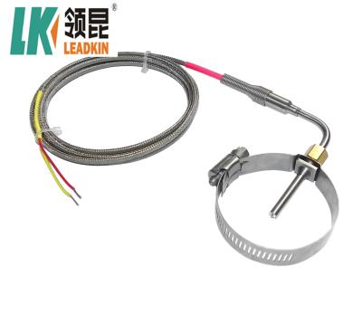 China 12.7mm Exhaust Gas Sensor Pt100 S Type Twin Core Auto Cable Nicrobell Sheath for sale