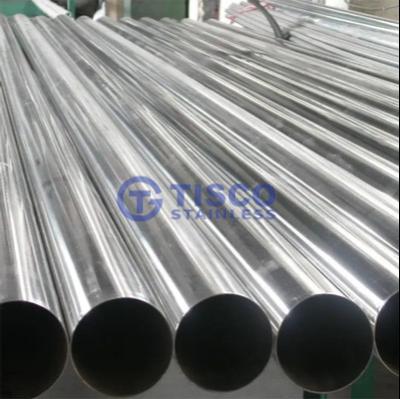 China Seamless Stainless Steel Pipe Tube Custom Length High Temperature Resistance ERW Welding Line Pressure Rated for sale