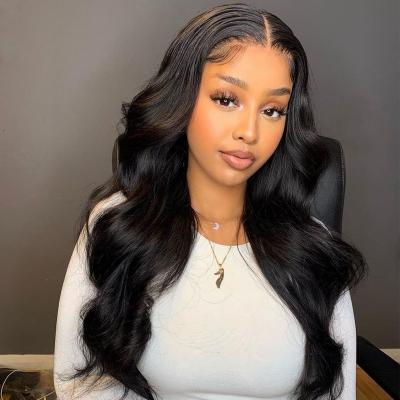 China Body Wave 150 180 Density HD Lace Hair Wigs For Black Women Wholesale Brazilian Virgin Hair Lace Front Wig With Baby Hair for sale