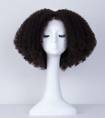 China Afro Kinky Curly High Quality Wigs In Stock Ready To Ship Customized Afro Kinky Curly Lace Frontal Wig 13*4 HD Color for sale