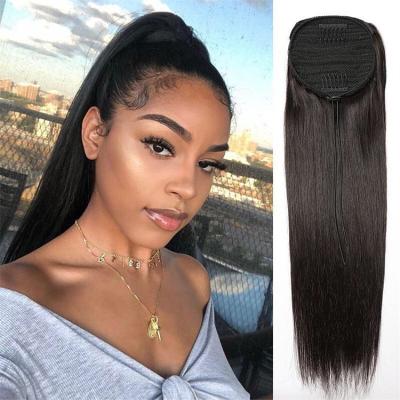 China 100% Virgin Remy Human Hair Drawstring Ponytail Body Wave Discount Price Multi-Specifications for sale