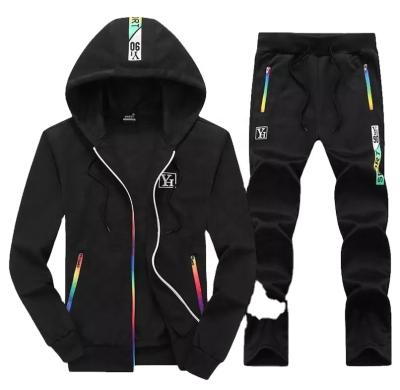 China Custom Logo QUICK DRY Hooded Thickened Casual Sportswear Made Track Suits Plus Size Jacket Men's Suit for sale