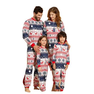 China 2021 Winter Viable Wholesale New Family Onesie Family Christmas Matching Pajamas for sale