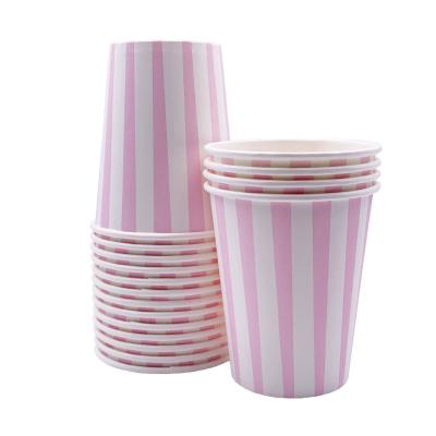 China Bio-degradable Food Grade Paper Board Single or Double Wall PE Coated Bamboo Fiber Biodegradable Paper Cup for sale