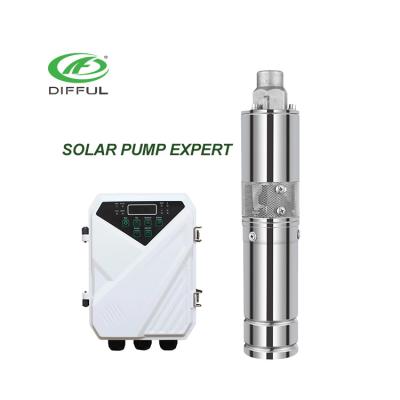 China High efficiency DC 36v solar water pump for irrigation. solar water pump for agriculture prize. high pressure solar water pump for sale