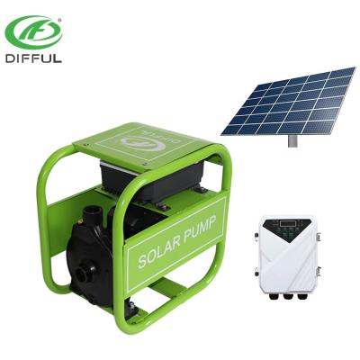 China High Efficiency Surface Water Solar Pumps For Irrigation With Solar Panel for sale