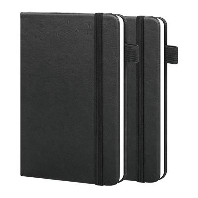 China Business Notebook Journal Notepad, Small Hardcover Book Mini Notebook Journal with Pen Holder for sale