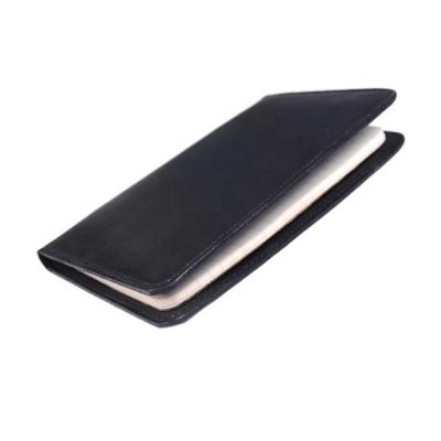 China Business PU Composition Notebook Leather Cover , Small Pocket PU Leather Business Notebook Lined Notepad Memo Pad Holder Notebook Book Refil for sale