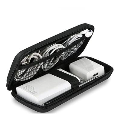 China Business Carrying Case Organizer Shockproof EVA Bank Pouch Bag USB Cable Protector Case Impact Resistant Travel 12000mAh Hard for sale