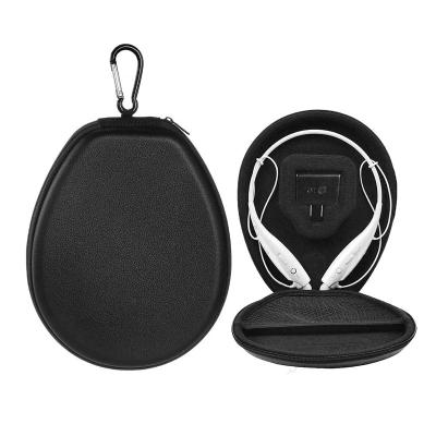 China Protect Carrying Case Compatible With Customized Bluetooth Stereo Wireless Headset PU Travel Storage Cover Device Hard Box Bag for sale