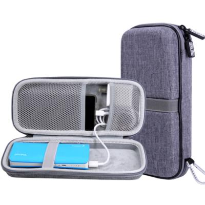 China Jersey Eva Case Bag For Electronics Accessories Charger Attach Portable External Hard Drive Cables Power Bank Memory Cards Earphone for sale