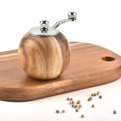 China Viable Wooden Acacia Salt and Pepper Grinder Grinder Salt and Pepper Grinder Kitchen Tools for sale