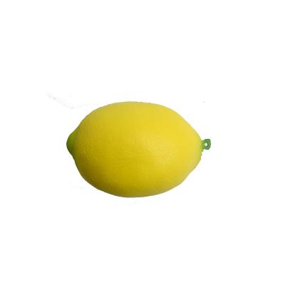 China Cream Scented Novelty Gift Cheap Product Mini PU Foam Slow Rising Lemon Toy For Kids for sale