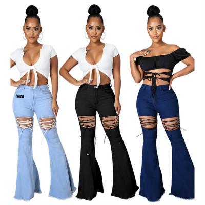 China Hot Sales New Arrivals Skinny Jean Women Breathable Jeans Customize Logo Plus Size Pants And Trousers for sale