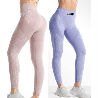 China Breathable Fashion Tummy Control Slimming Booty Gaiters Workout Butt Waist Yoga Pants The Top Lift Running Tights for sale