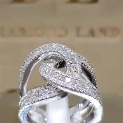 China High Quality Fashion Ring Jewelry For Women Fashion Engagement Silver for sale