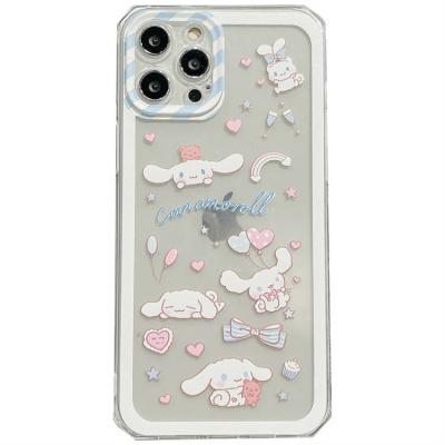 China Beautiful Transparent Anti-drop Cases Camera Lens Protective Mobile Phone Cases For iPhone 12 Pro Max for sale