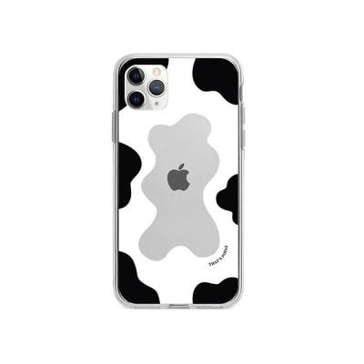 China Anti-fall Creativity Painted Phone Case Milk Pattern TPU Mobile Phone Case For Phone Max 12 Pro for sale