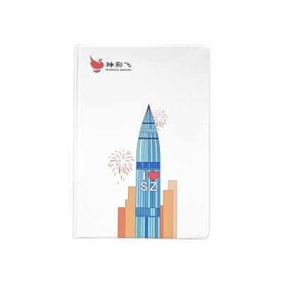 China Customized leather notebook printed to engrave colorful agenda leather notebook ring PU leather notebook for sale