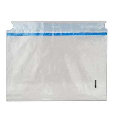 China Custom Plastic Water Proof Wholesale Ad Security Poly Bank Deposit Tamper Evident Bag Security Bag Cash Envelope. for sale