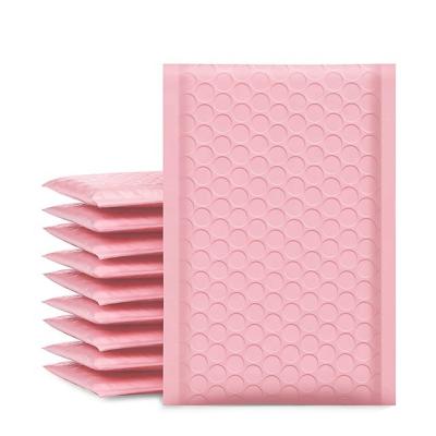 China Coextrusion Bubble Wrap 4x8 Bubble Delivery Bag Perfect Printing Pink/Blue/Red/Yellow/Black Self-seal Shipping Bags For Packaging for sale