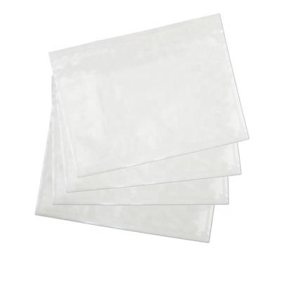 China Business& Shopping Waterproof A5 Transparency Document Enclosed Self Adhesive Packaging Envelopes Messenger for sale