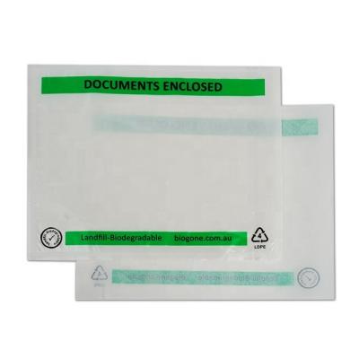 China Business& High Quality Shopping Self Adhesive Invoice Pouch Waybill Customized Envelope Sealed Chinese Waybill Included for sale