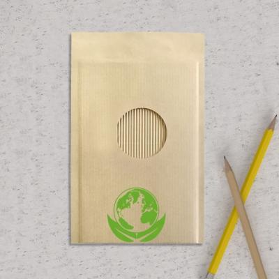 China Compostable Corrugated Paper Corrugated Padded Envelopes Box Shipping Recyclable Corrugated Cardboard Envelope For Clothing for sale