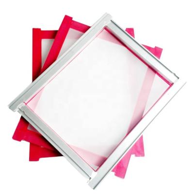 China Anti-solvent Resistance Meshed Silk Screen Printing Stretched Aluminum Mesh Frames for sale