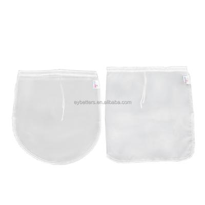 China Hotels 25/90/220 Micron Mesh Rosin Tea Nylon Milk Nut Filter Bag for sale