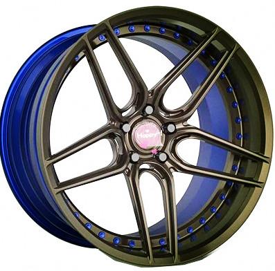 China 3pcs Aluminum Forged Wheels For 5*114.3 , Forged Car Rims With Diameter 18