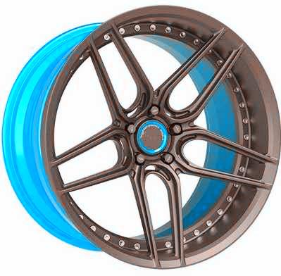 China Good Price 3pcs Aluminum Forged Wheels For 5*114.3 , Forged Car Rims With Diameter 18