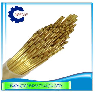 China 0.5x400mmL Double Hole EDM Brass Tube / Eletrode Tube For EDM Drill Machine for sale