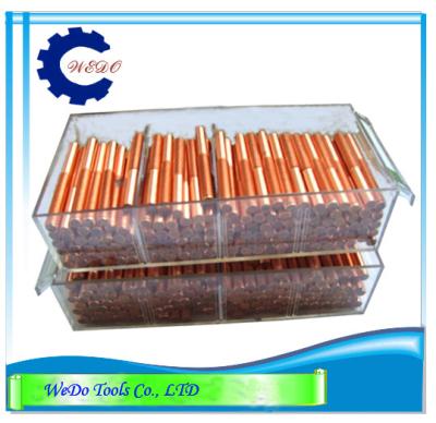 China M5x0.8 EDM Spark Machine EDM Copper Electrode Tapper / Thread Tapping 80mmL for sale