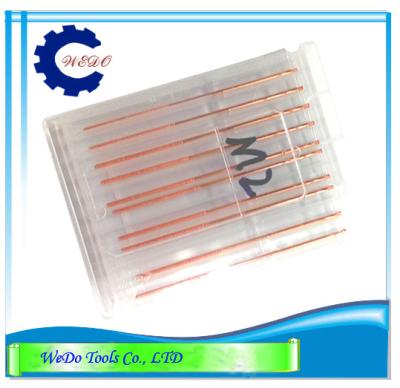 China M2x0.4 EDM Copper Electrode Tapper / Thread Tapping 50mmL For EDM Spark Machine for sale