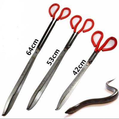 China MULTI FUNCTIONAL Stainless Steel Scissor Hot Tongs With Comfort-Grip Handle for sale