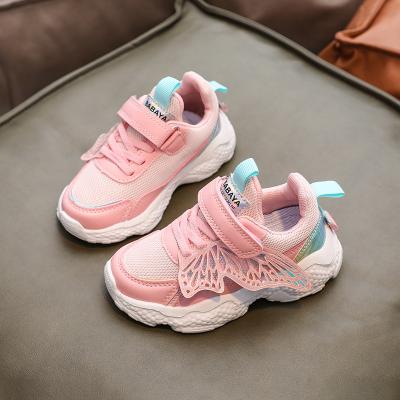 China 36675 HUANQIU Fashion High Quality Trend Kids Anti-slippery Durable Cute Sneakers for sale