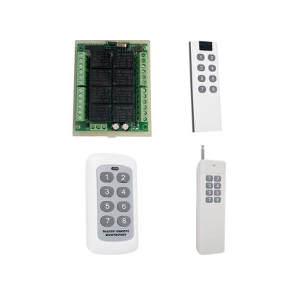 China Pad Eight Channel Controller And 433mhzrf Wireless Remote Controller for sale