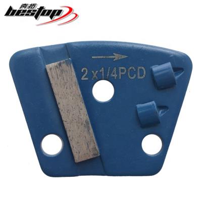 China Durable Bestop PCD Polar Magnetic Concrete Grinding Plates for sale