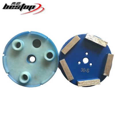 China High Efficiency D100mm Klindex Diamond Floor Grinding Disc for Concrete for sale