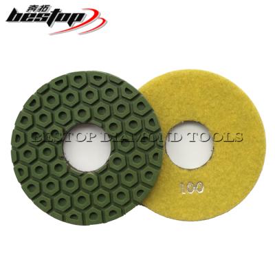 China High Quality D125mm Granite Marble Diamond Grinding Pad Stone Flooring for sale