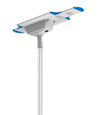 Cina 210 lm/W 120W IP66 Integrated Intelligent Solar LED Street Light TUV CB CE SAA Approved Solar Lighting All in one solar LED street light solar powered LED street light in vendita